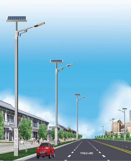 益阳市大通湖管理区城乡建设太阳能路灯